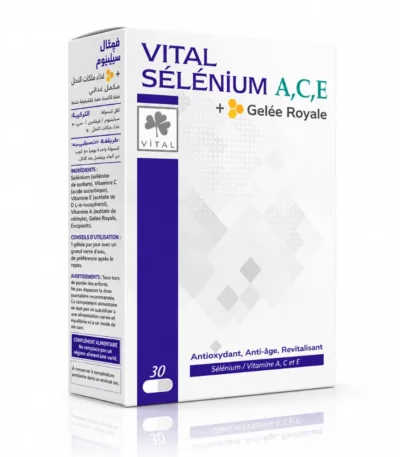 Vital Selenium ACE + Gelée Royale 30 gélules
