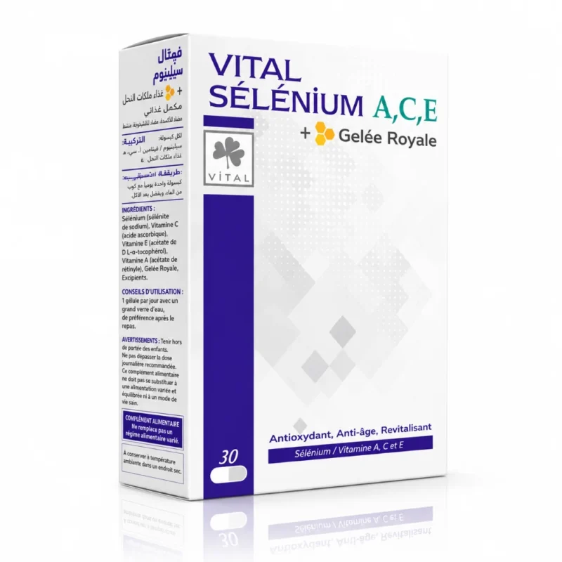 Vital Selenium ACE + Gelée Royale 30 gélules