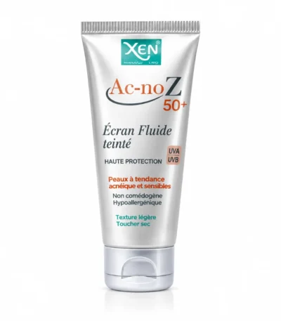 XEN Acnoz écran fluide teinté SPF 50+, 50g