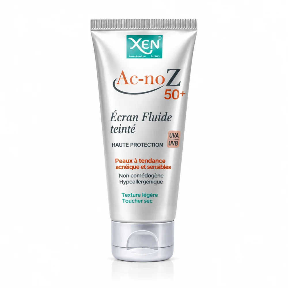 XEN Acnoz écran fluide teinté SPF 50+, 50g XEN Acnoz écran fluide teinté SPF 50+, 50g