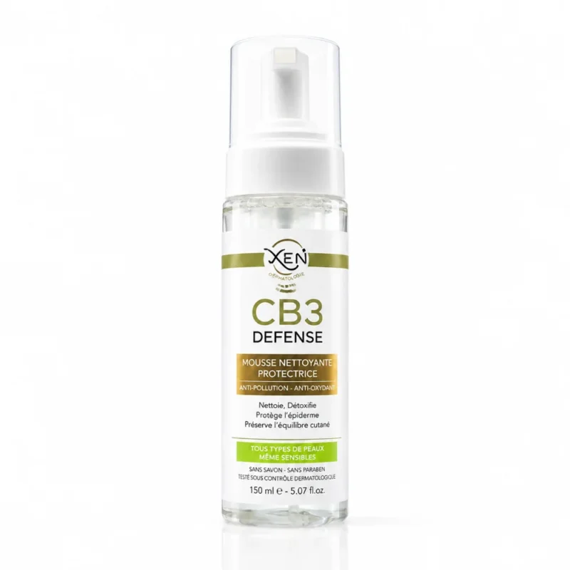 XEN CB3 DEFENSE MOUSSEMICELLAIRE NETTOYANTE PEAUX MIXTES A GRASSES 200 ml