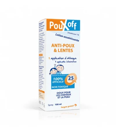 PouxOff Lotion Assainissante Anti-Poux