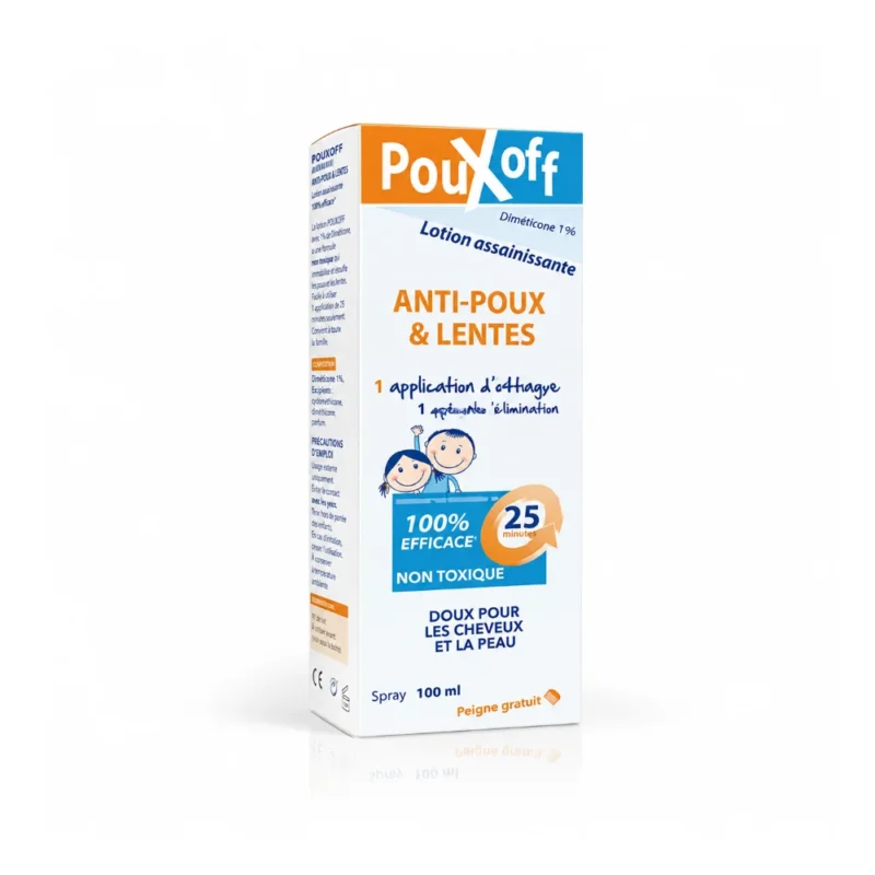 PouxOff Lotion Assainissante Anti-Poux