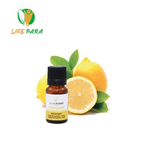 ALMAFLORE Huile Essentielle de Citron jaune BIO, 10ML