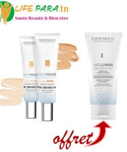DERMEDIC NEO VISAGE SPF50+ 30ML + MELUMIN  MICELLAIRE  200ML OFFERT
