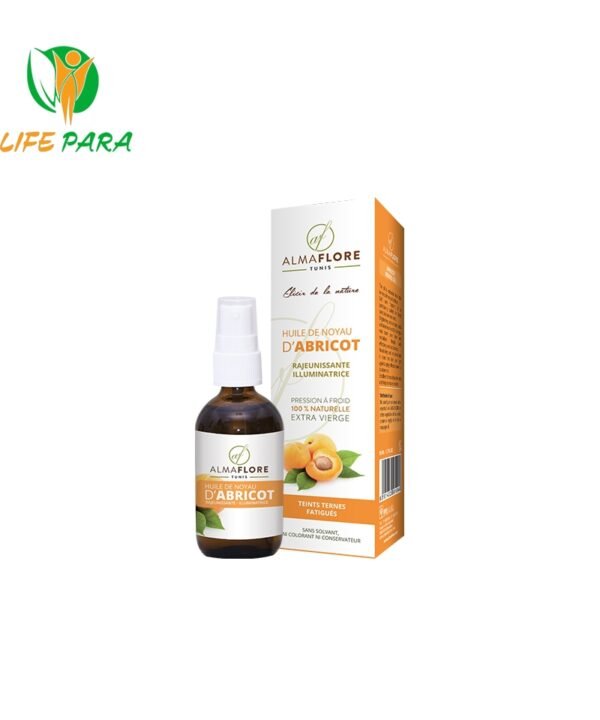 Almaflore Huile végétale de noyau d'abricot, 50ML