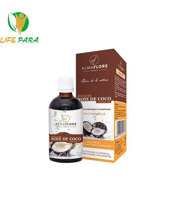 ALMAFLORE Huile de Noix de Coco, 100ML
