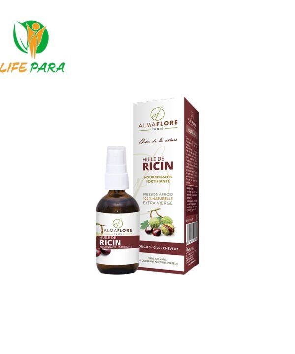ALMAFLORE Huile de RICIN BIO, 50ML