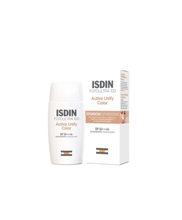 isdin-ecran-solaire-active-un8429420160644ify-fusion-fluide-teinte-spf50-50ml ISDIN ECRAN ACTIVE UNIFY FLUIDE TEINTE 50ML SPF50+ 8429420160644