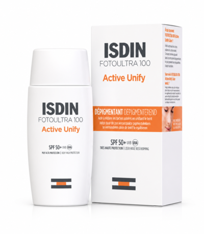 ISDIN ECRAN ACTIVE UNIFY FLUIDE TEINTE 50ML SPF50+ 8429420093577