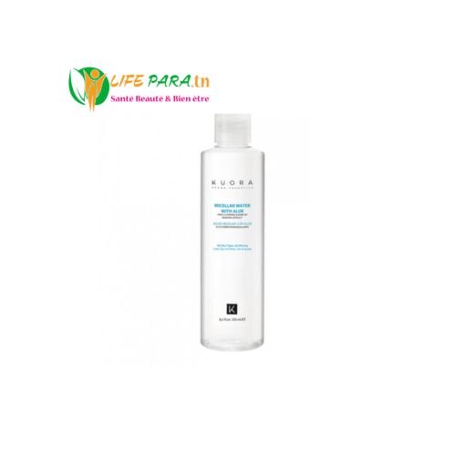 KUORA EAU MICELLAIRE NETTOYANTE À L'ALOE VERA 250ML