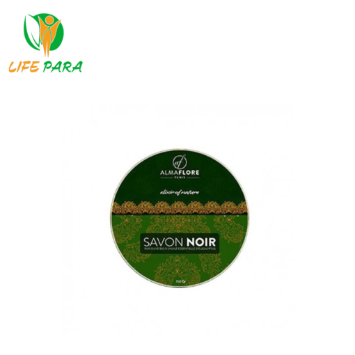 ALMAFLORE SAVON NOIR A L'EUCALYPTUS 150 GR