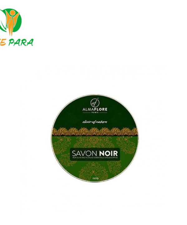 ALMAFLORE SAVON NOIR A L'EUCALYPTUS 150 GR