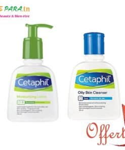 CETAPHIL  Pack Lotion Hydratante 236ml + Lotion nettoyant Peaux Grasses 125ml OFFERT