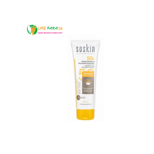 SOSKIN CREME FONDANTE TRES HAUTE PROTECTION SPF50, 125 ml