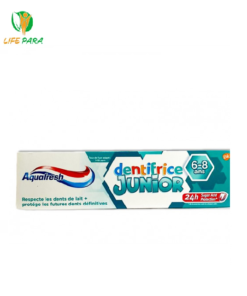 AQUAFRESH DENTIFRICE JUNIOR 6-8 ANS