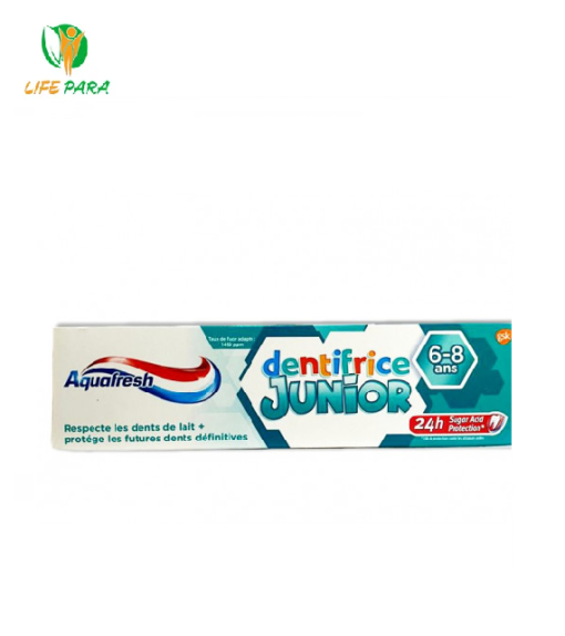 AQUAFRESH DENTIFRICE JUNIOR 6-8 ANS