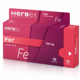 HERBEX FER 100 MG 15 GELULES
