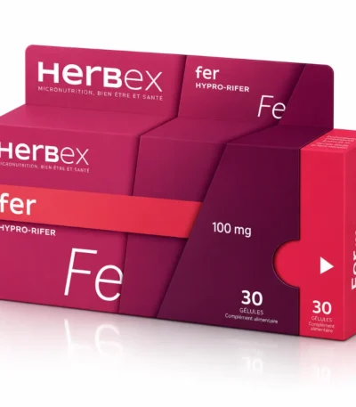HERBEX FER 100 MG B30 GELULES-6192491900113