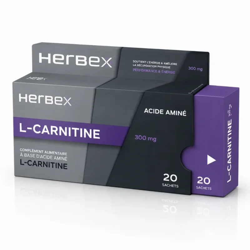 HERBEX L-CARNITINE B20 GELULES-6192491900021