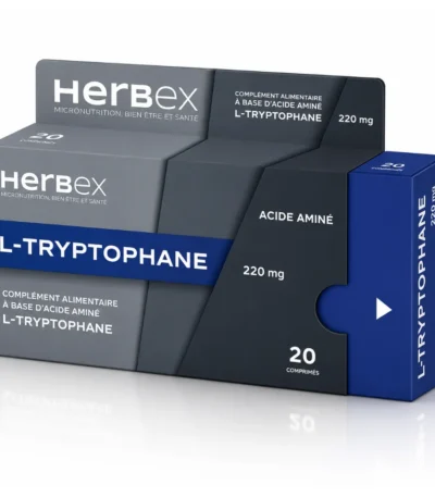 HERBEX L-TRYPTOPHANE 220 MG B20 GELULES-6192491900243
