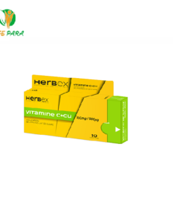 HERBEX VITAMINE C+CU 150 MG/ 900 ΜG  B/10 CP