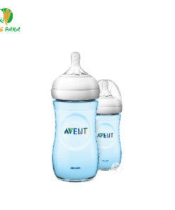 AVENT 2 BIBERON NATUREL BLEU 260ML 1M+