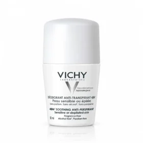VICHY DEODORANT ANTI-TRANSPIRANT 48H PEAU SENSIBLE OU EPILEE-3337871320324