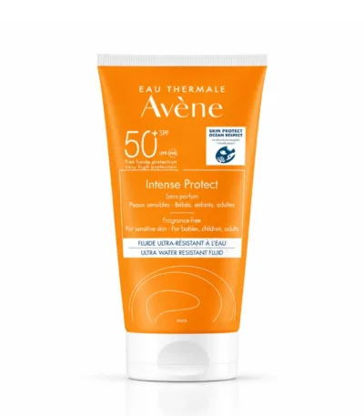 AVENE INTENSE PROTECT FLUIDE ULTRA-RESISTANT A L’EAU SPF50+, 150ML