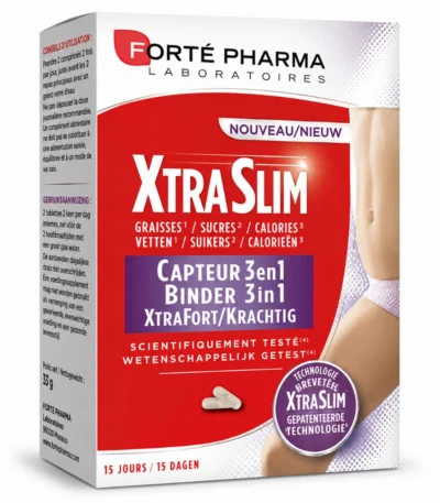 FORTE PHARMA XTRASLIM CAPTEUR 3 EN 1 60GELULES-3700221317976
