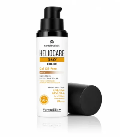 HELIOCARE 360° GEL OIL FREE SPF50+ BEIGE 50ML