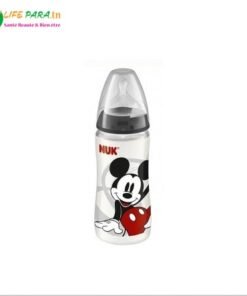 NUK Biberons incassables Winnie et Mickey, tétine silicone