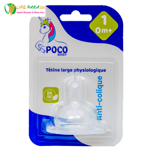 POCO BABY TETINE LARGE PHYSIOLOGIQUE 1ER AGE