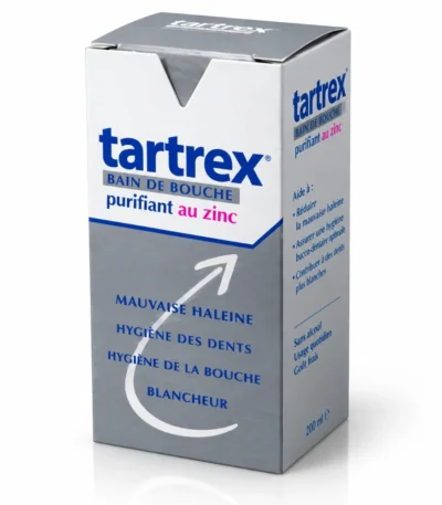 TARTREX BAIN DE BOUCHE PURIFIANT AU ZINC 125ML
