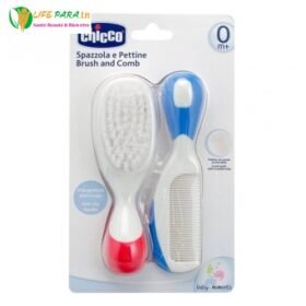 CHICCO BROSSE ET PEIGNE, ROUGE ET BLEU