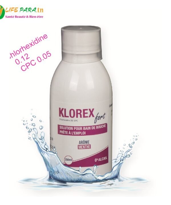 KLOREX fort Bain De Bouche 250ml