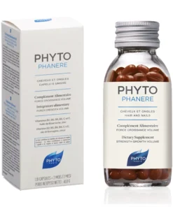 PHYTO PHYTOPHANERE CHEVEUX ET ONGLES, 120 CAPSULES