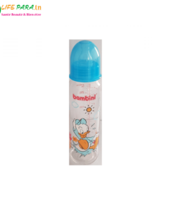BAMBINI BIBERON EN VERRE 240 ML BLEU