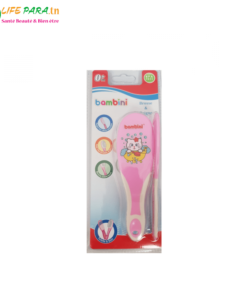 BAMBINI BROSSE ET PEIGNE ROSE