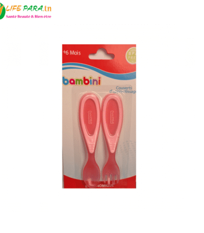BAMBINI COUVERTS 2 PIÈCES ROSE (443)
