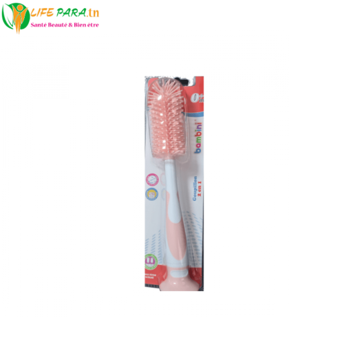 BAMBINI GOUPILLON 2 EN 1 EN SILICONE ROSE