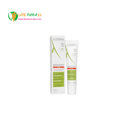 A-DERMA BIOLOGY A-R SOIN ANTI ROUGEURS PEAUX A TENDANCE COUPEROSIQUE 40ML