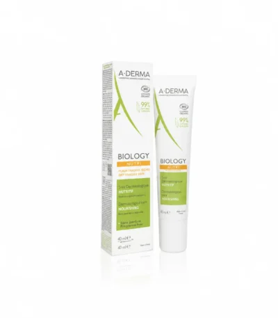ADERMA BIOLOGY NUTRI SOIN NUTRITIF PEAUX FRAGILES TRES SECHES 40ML