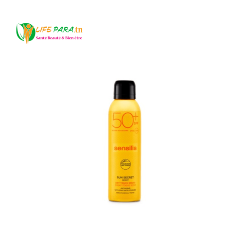 SENSILIS SUN SECRET BODY SPRAY TOUCHER SEC SPF50+ 200ML