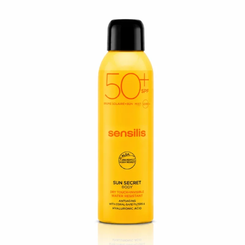 SENSILIS SUN SECRET BODY SPRAY TOUCHER SEC SPF50+ 200ML