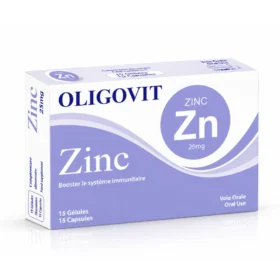 VITAL OLIGOVIT ZINC 25MG 15 GELULES