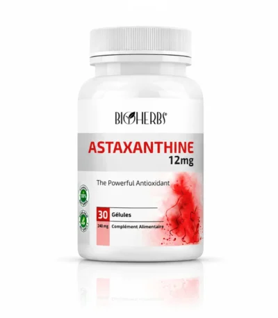 BIOHERBS ASTAXANTHINE 12MG B/30 GELULES