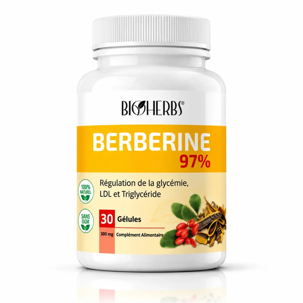 BIOHERBS-Berberine-98CHROME-BTE-30-GELULES