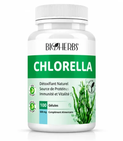 BIOHERBS Chlorella ,100 gélules