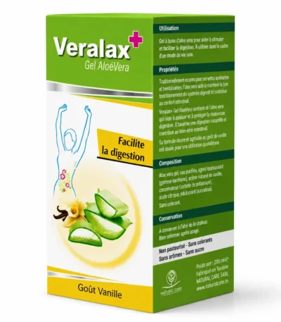 Bio Orient Gel Aloe Vera - Gout Vanille 250ML
